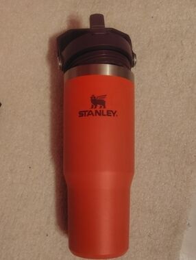Stanley Bright Orange Insulated Tumbler with Flip Lid